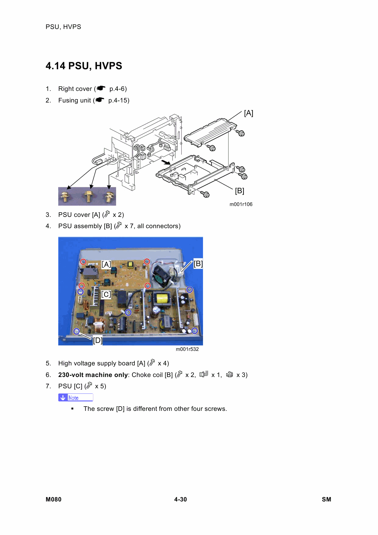 RICOH Aficio SP-4310N M080 Service Manual-4